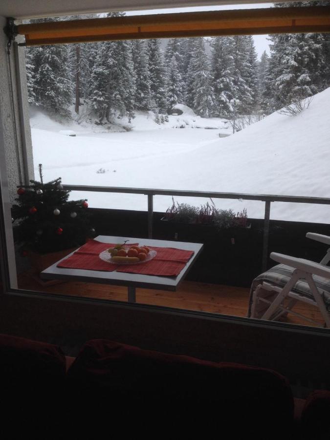Ferienwohnung Rothornblick Arosa Exterior foto