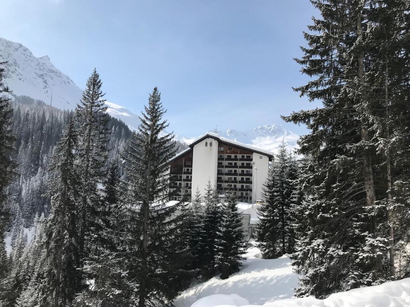 Ferienwohnung Rothornblick Arosa Exterior foto
