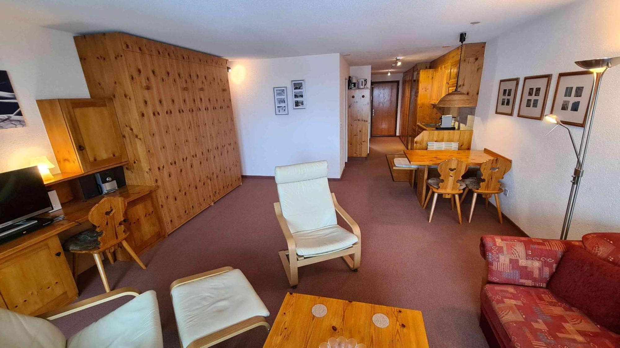 Ferienwohnung Rothornblick Arosa Exterior foto