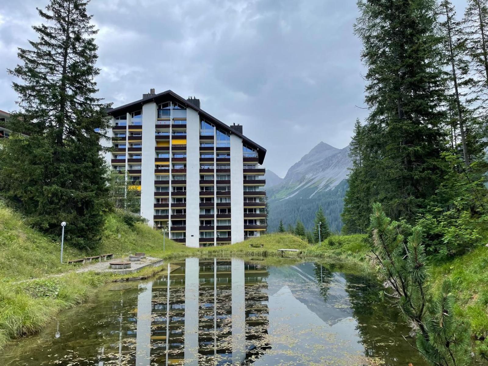 Ferienwohnung Rothornblick Arosa Exterior foto
